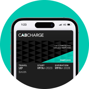 Cabcharge Digital Pass