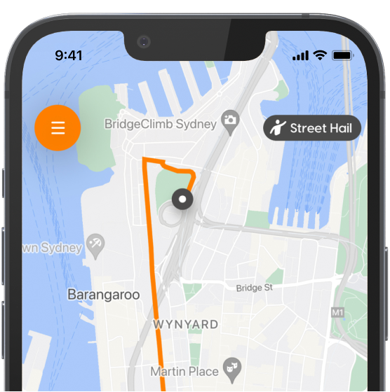 13cabs app on phone screen