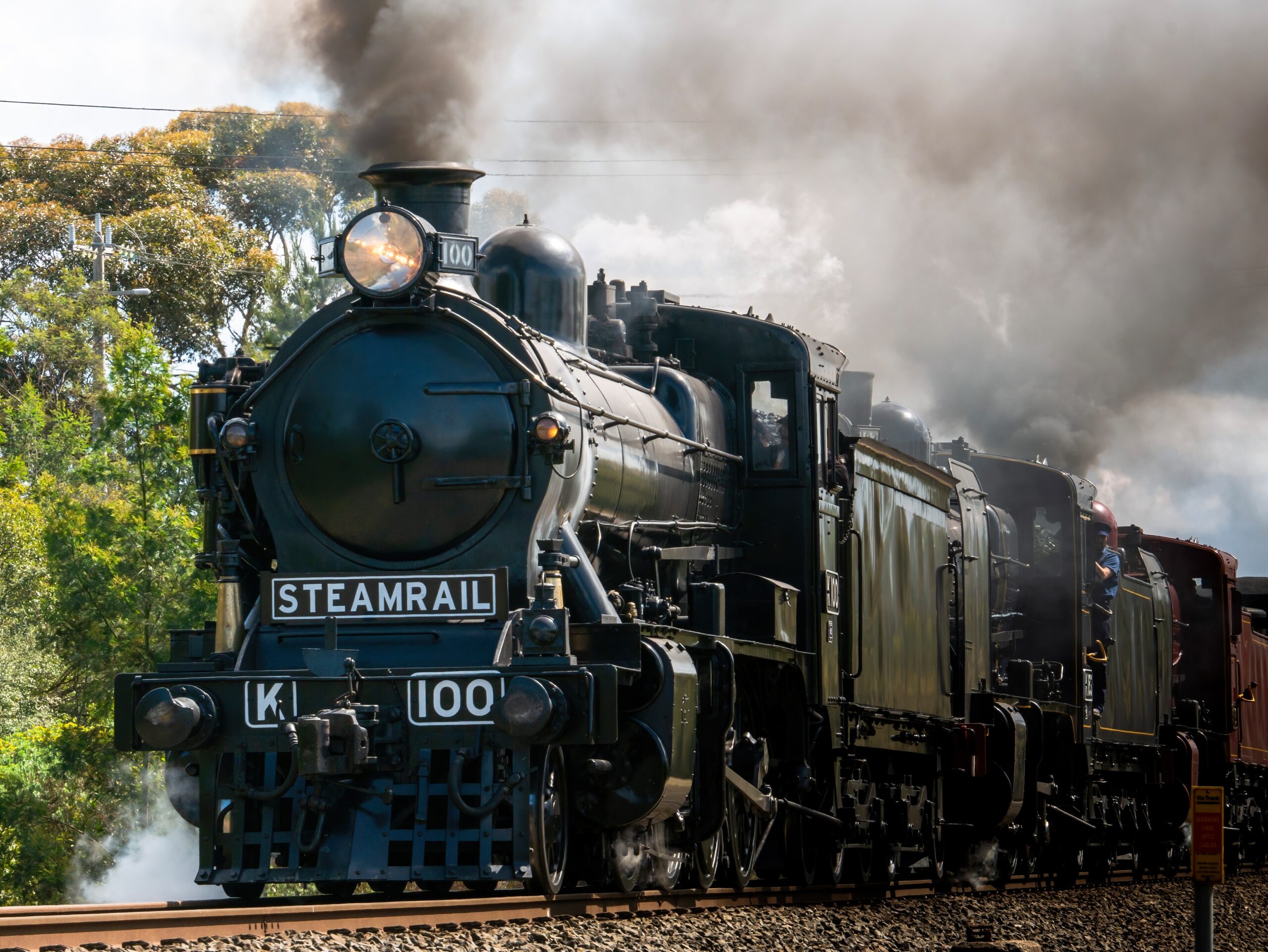 Steam Train, Morwell