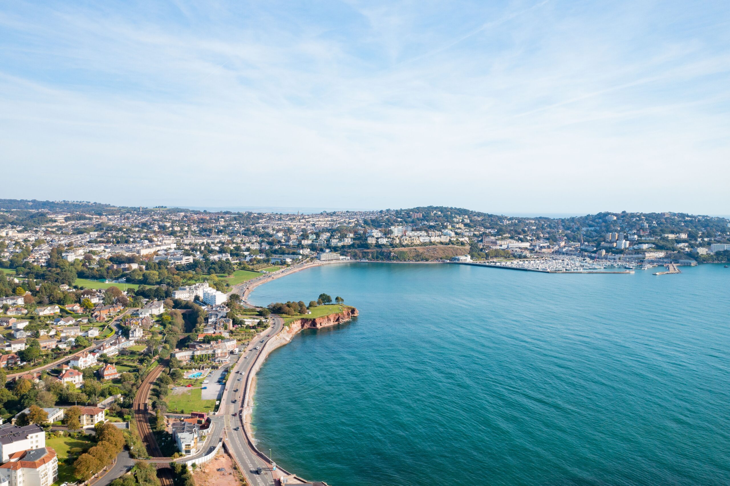 aerial view of Torquay